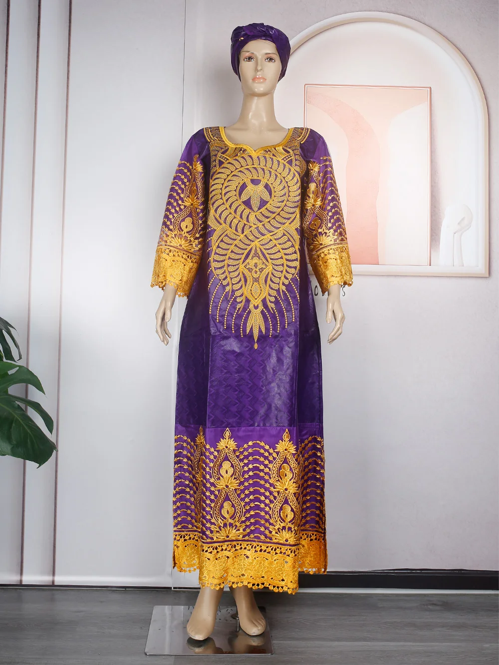 H & D African Clothes For Women Embroidery Bazin Dresses Buy African