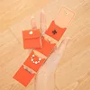Orange(PU Leaher)