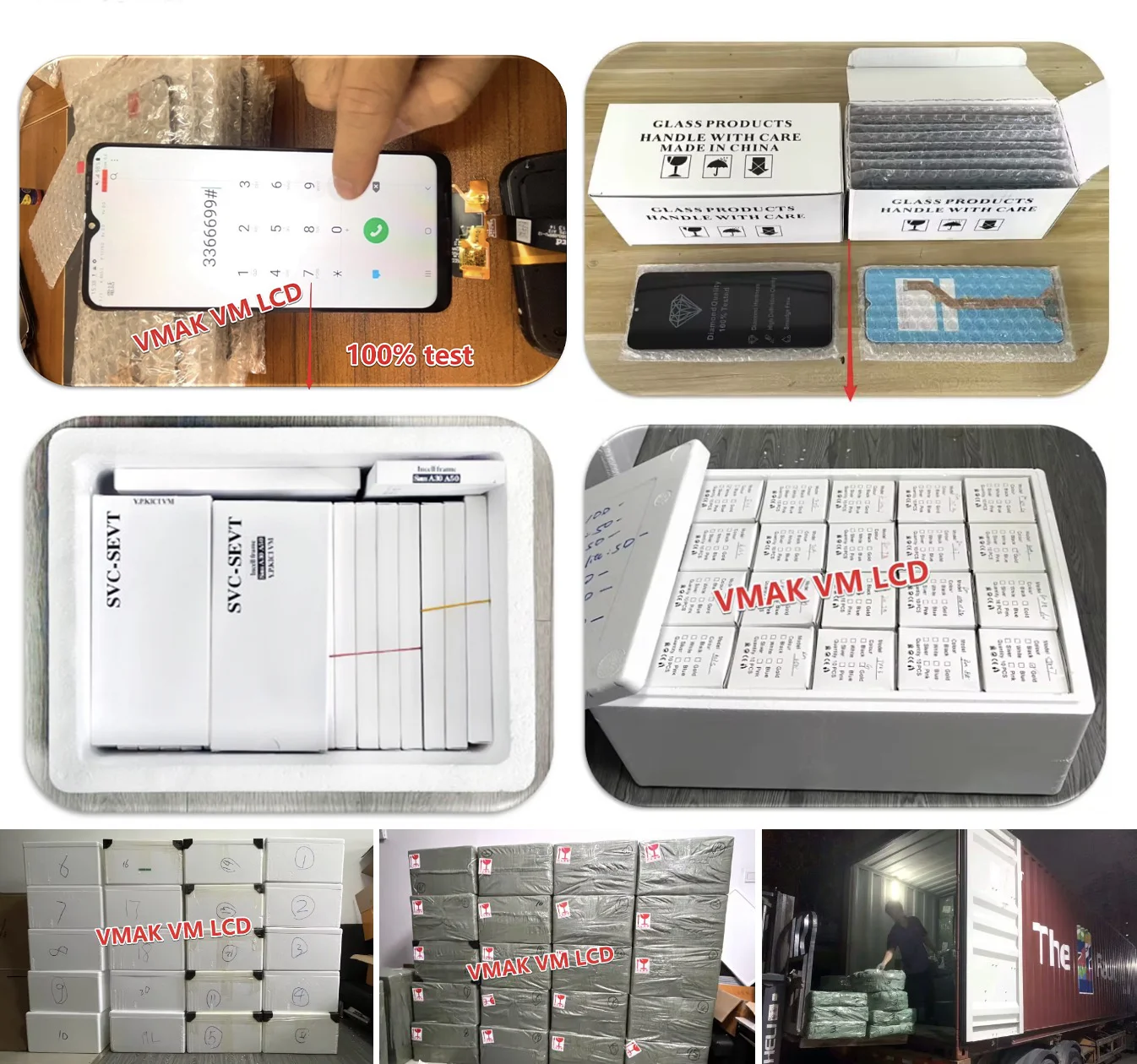 Factory Price Pantalla LCD for Itel P38 LCD Display Touch Screen Accessories for Tecno Spark 8C KG5k