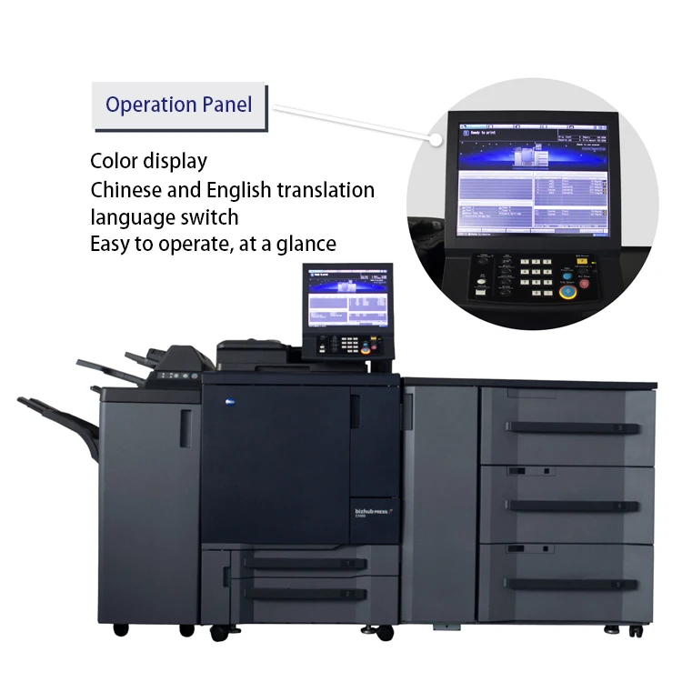 Official Supply High Resolution A3 Multi Colour Printer Machine Used Multifunction Copier for Konica Minolta C1060