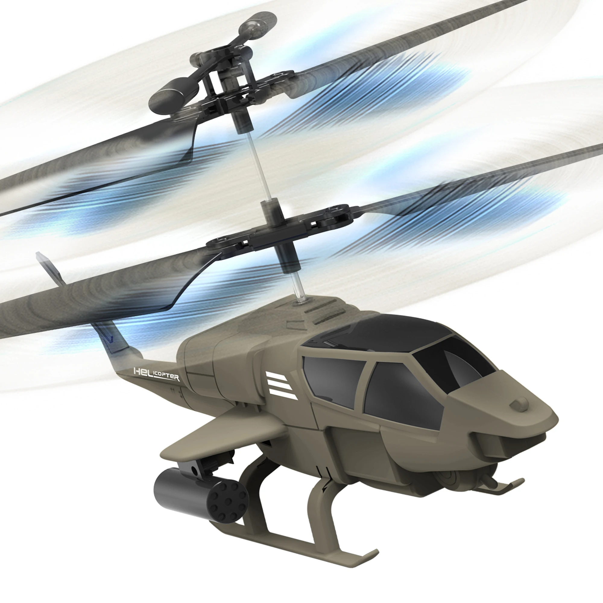 Hélicoptère RC Avec Lumières LED Et Anti-Collision – Modèle Volant Durable – Télécommande 2,4 GHz – Cadeau Pour Enfants Et Adultes