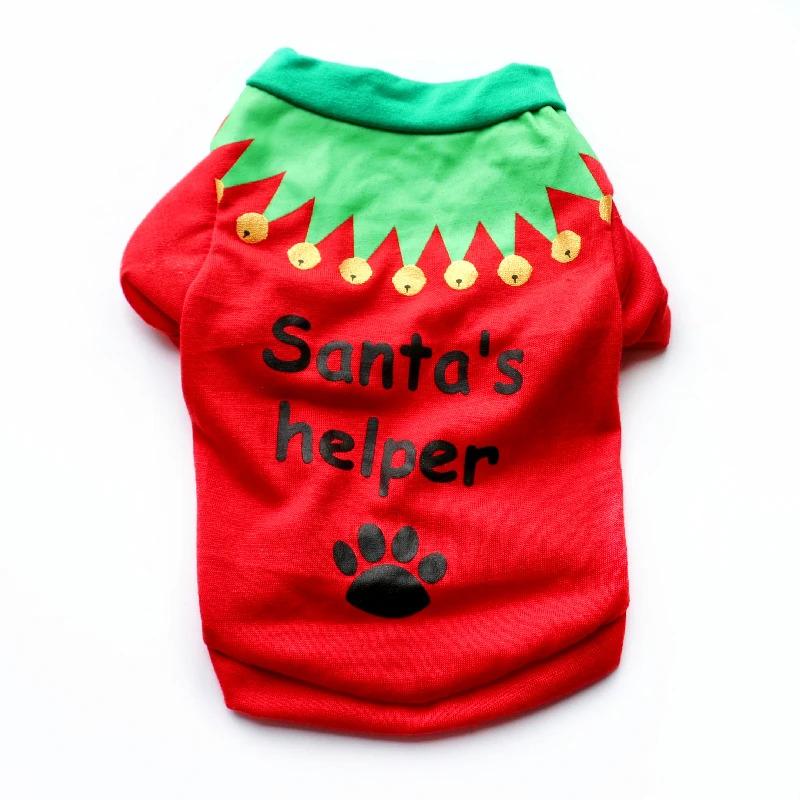 Factory Outlet Pet Dog Clothes Christmas Pet Dog Clothes Shirt Buy