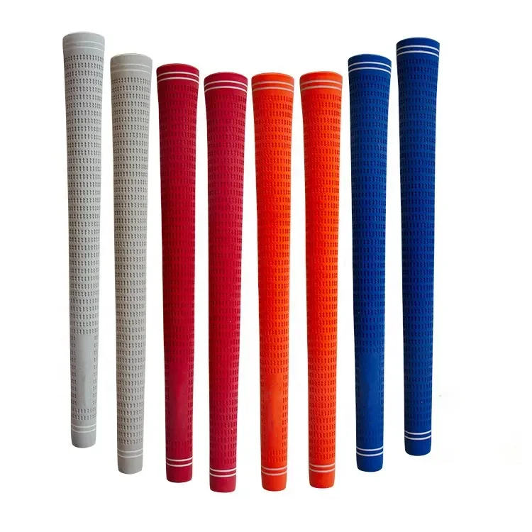 Custom Logo Non Slip High Performance All Weather Tour Pro Velvet Golf Rubber Grips Standard Size Midsize and Jumbo for Sale