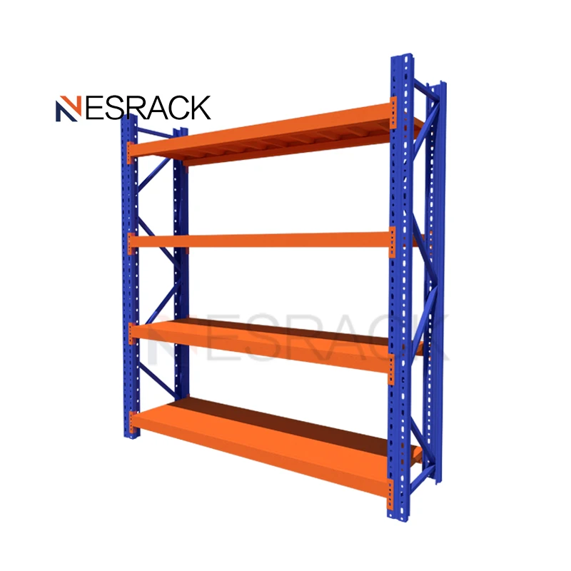 Multi Functional Light Duty Racking Manual Picking Warehouse Shelving Units Storage Rack System