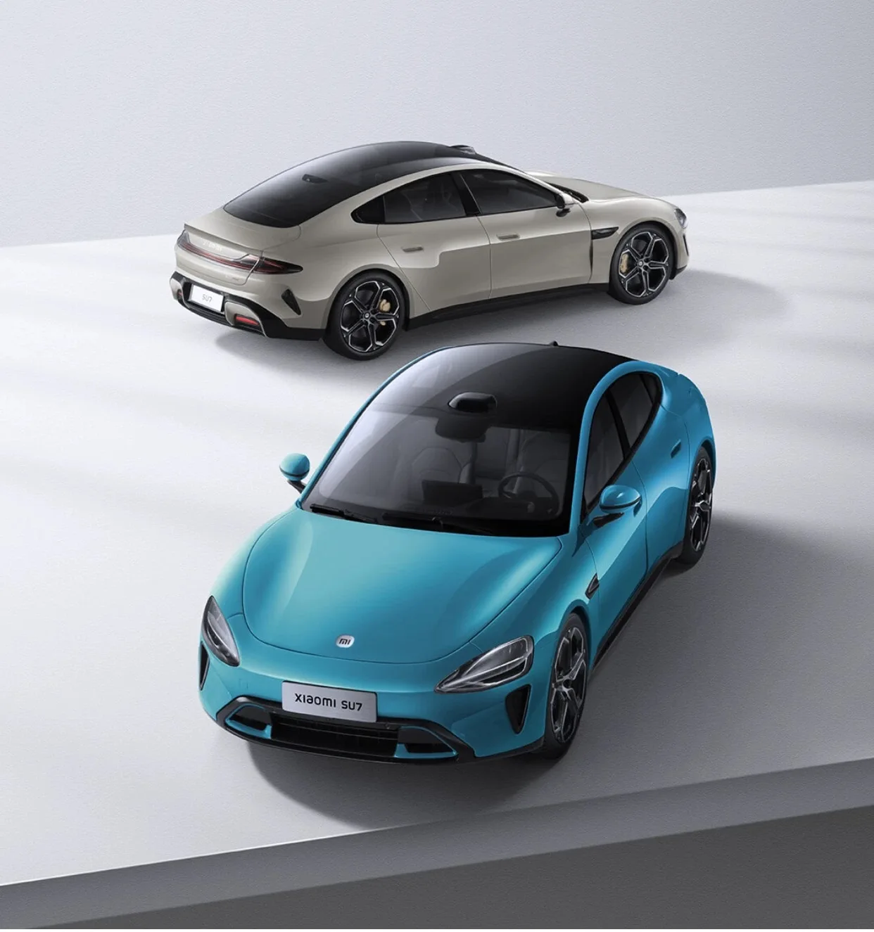 2024 New Style 1:18 Xiao Mi SU7 Alloy Sports Car Model - Diecast