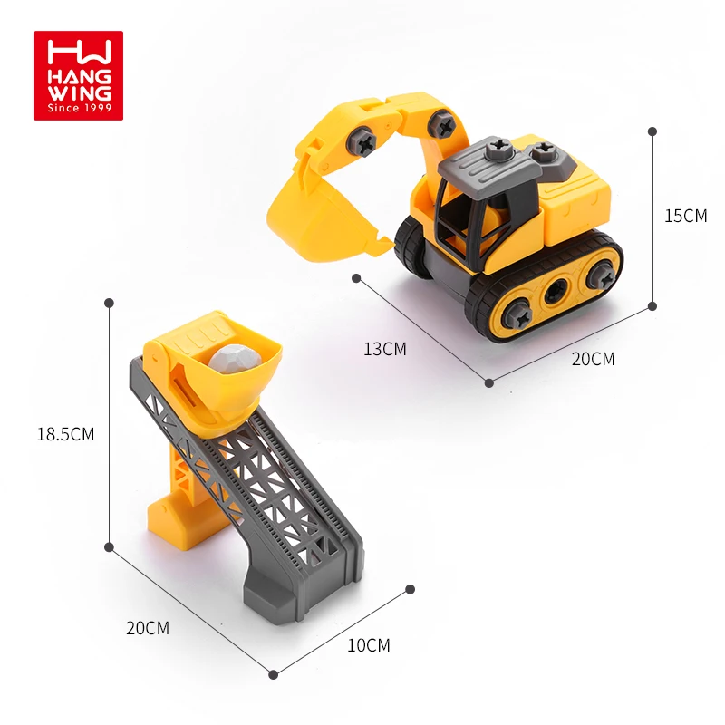 Литые маленькие машины, инженерные игрушки для автомобилей, сделай сам, сборка, игрушечный автомобиль