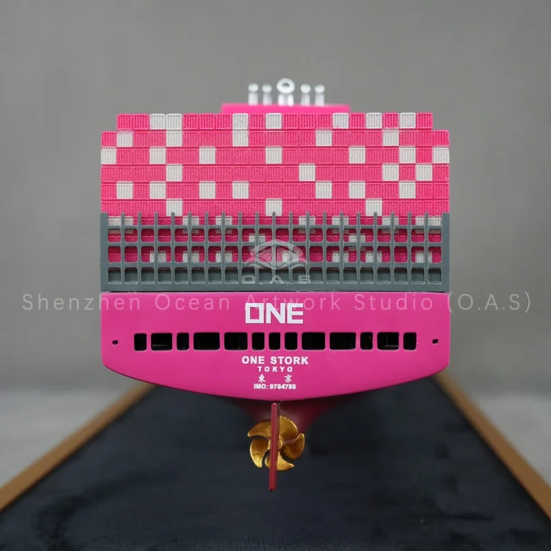 High-quality model boat and container carrier model, featuring KMTC-inspired designs and customized options for corporate gifts and promotional use. Our KMTC container ship models are crafted with precise scaling and realistic details, including authentic hull lines, container stacks, and logo printing, making them ideal for shipping companies, freight forwarders, and maritime enthusiasts. Whether you need a single custom piece or bulk orders for events, openings, or client appreciation, our models combine craftsmanship with durability. Perfect as office displays, exhibition pieces, or elegant gifts, these simulation models effectively enhance brand image and leave a lasting impression. Discover the art of maritime modeling with our premium KMTC and container carrier models.Amber@vesselmodel.com Tel: +86 18038048785