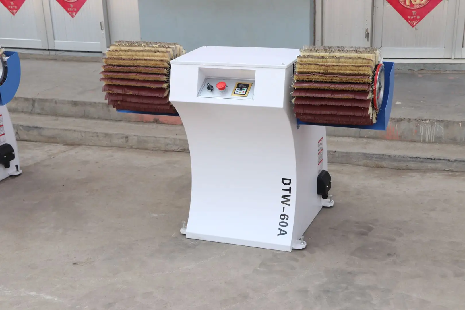 wood horizontal flat bench brush table belt drum sander sanding