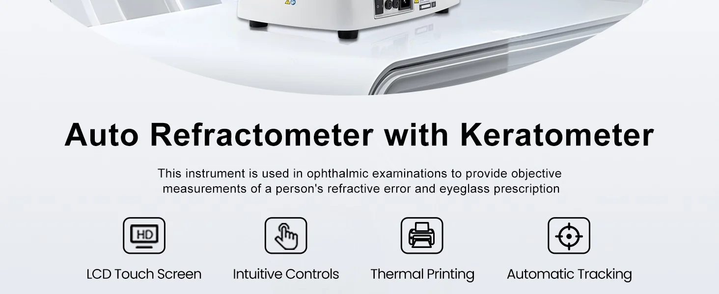 China High Quality Auto Refractometer FA-6500K Ce Approved Autorefractometer