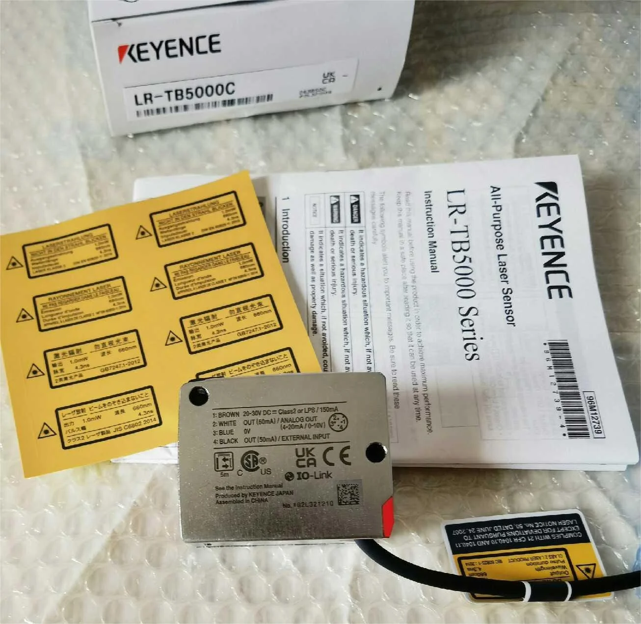 小林 LR-TB5000C 他 100% 新しいKEYENCE LR-TB5000Cレーザー変位センサーオンライン