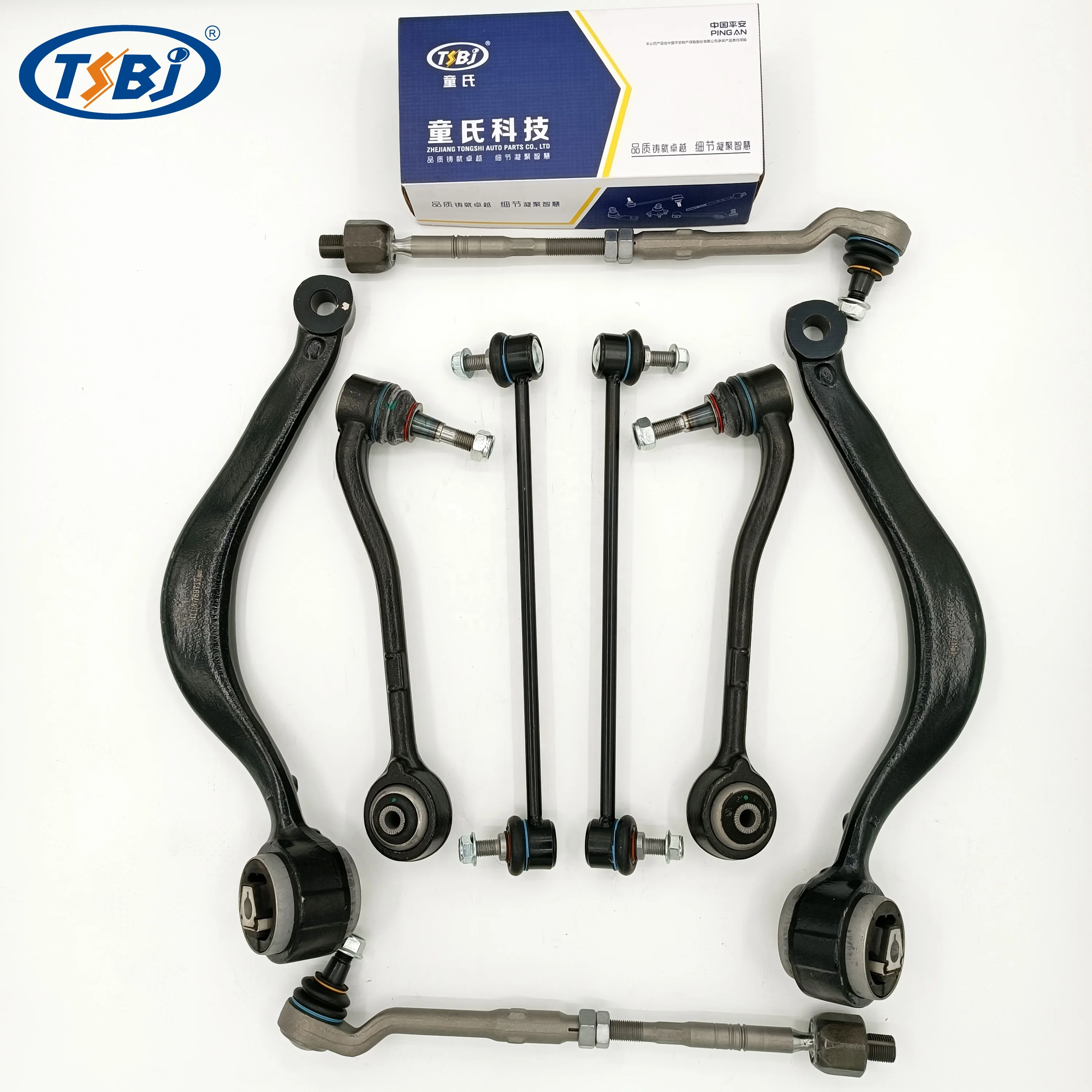 High quality factory  auto parts kit like tie rod end ball joint control arm for BMW X5 E53 OE 31121096170 31126760276 factory