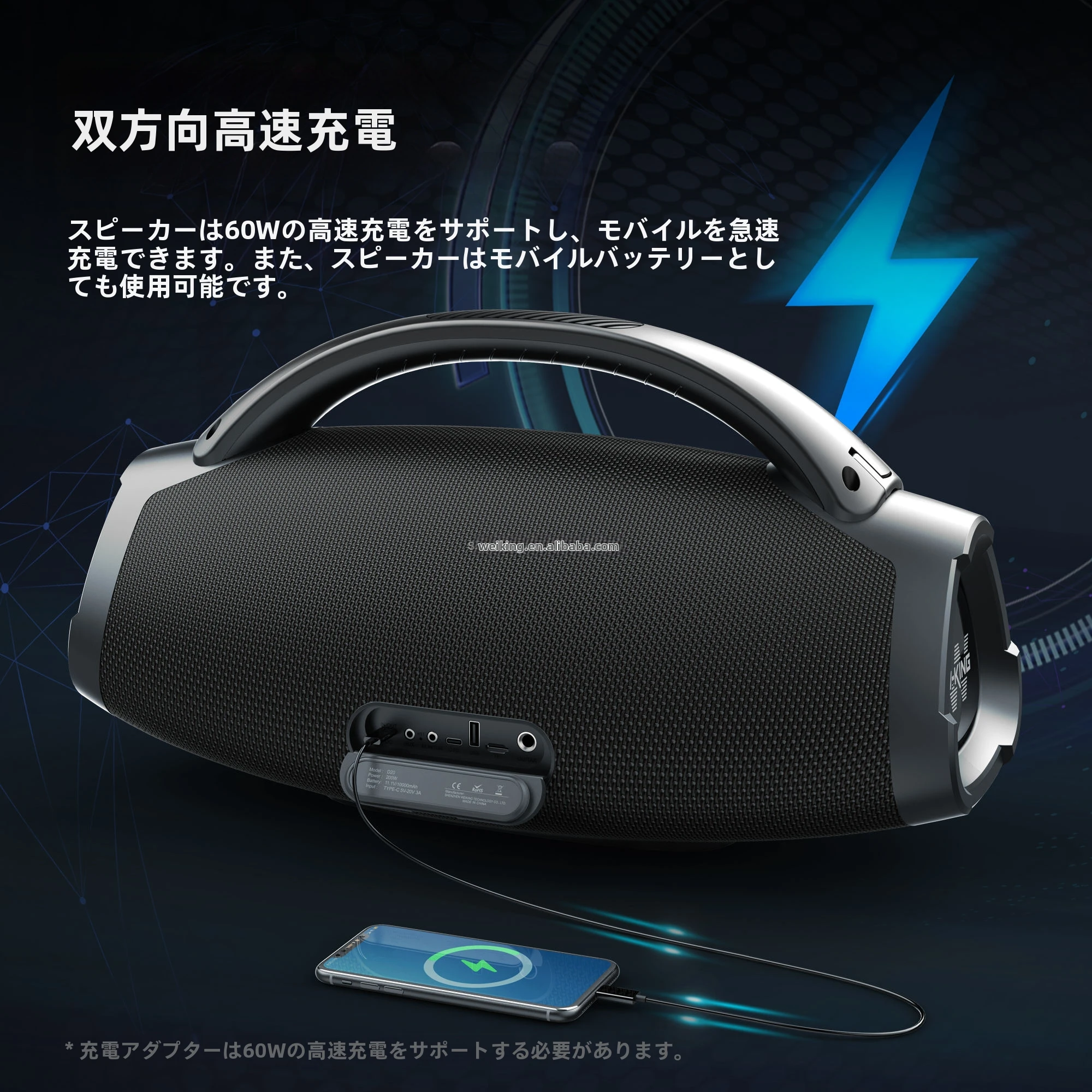 コークオン ワイヤレススピーカー Amazon.co.jp: XDOBO ワイヤレススピーカー 最大出力80w 2.1ch