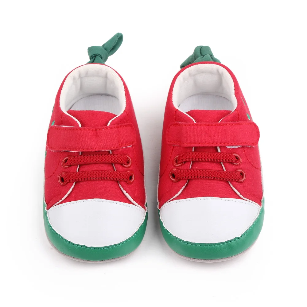 New Arrival Casual Baby Shoes Boys Girls TPR Sole Red Yellow Baby Toddler Shoes  Wholesale factory