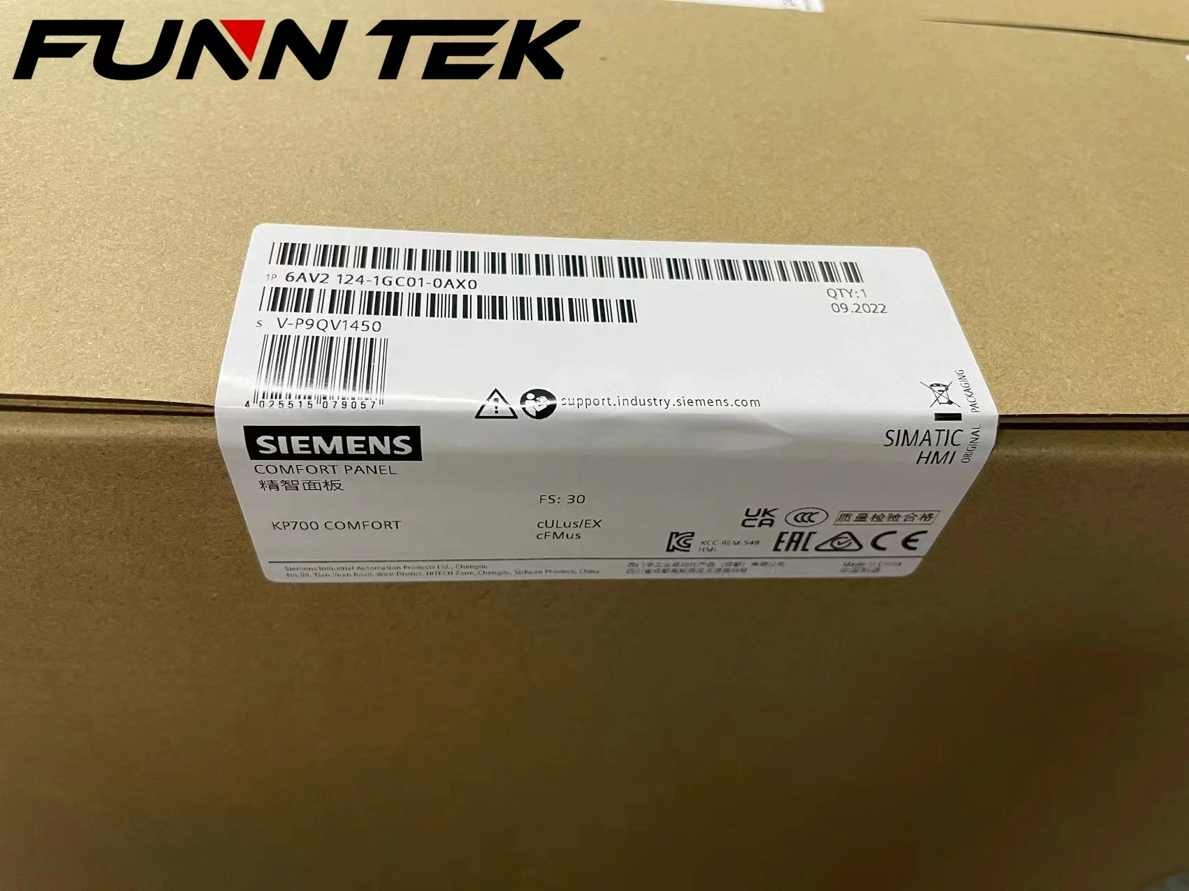 SIE6AV21241GC010AX0 SIMATIC HMI KP700 COMFORT SIE6AV21241GC010AX0 SIMATIC HMI KP700 COMFORT