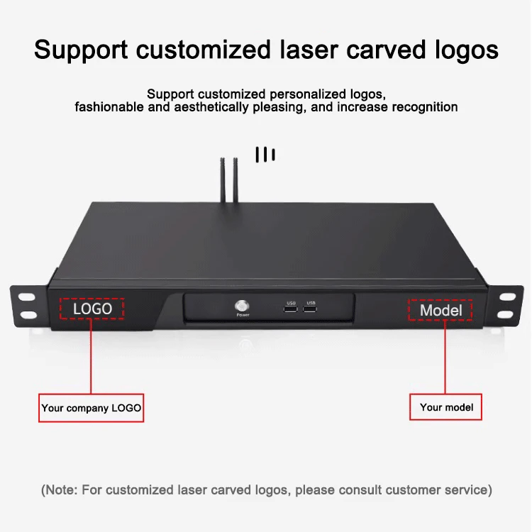 1u Rackmount Chassis Network Appliance Ipc Intel Core I7/i5 C-eleron ...
