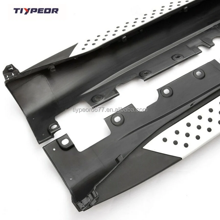 product side step running boards alloy foot pedal for bmw x5 2007  2013 e70 suv exterior accessories aluminum nerf bar steps-8