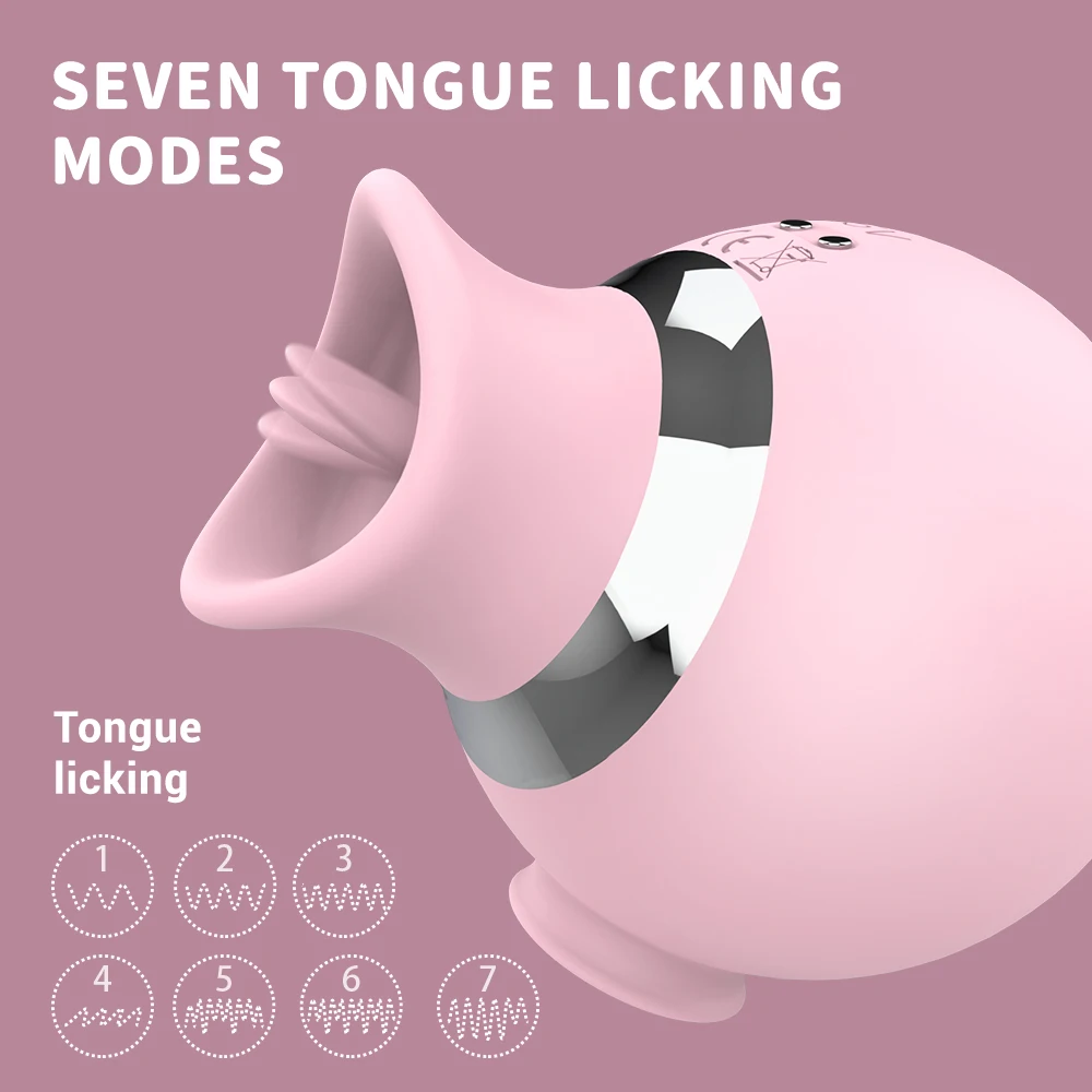 S-HANDE Octopus Shape Nipple Clitoris Sucking Vibrator With Tongue Licking Smart Decoration Women Masturbation Sex Toy_voghion.com