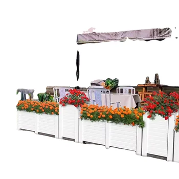 Wholesale high quality green and recyclable planter boxes for flowers