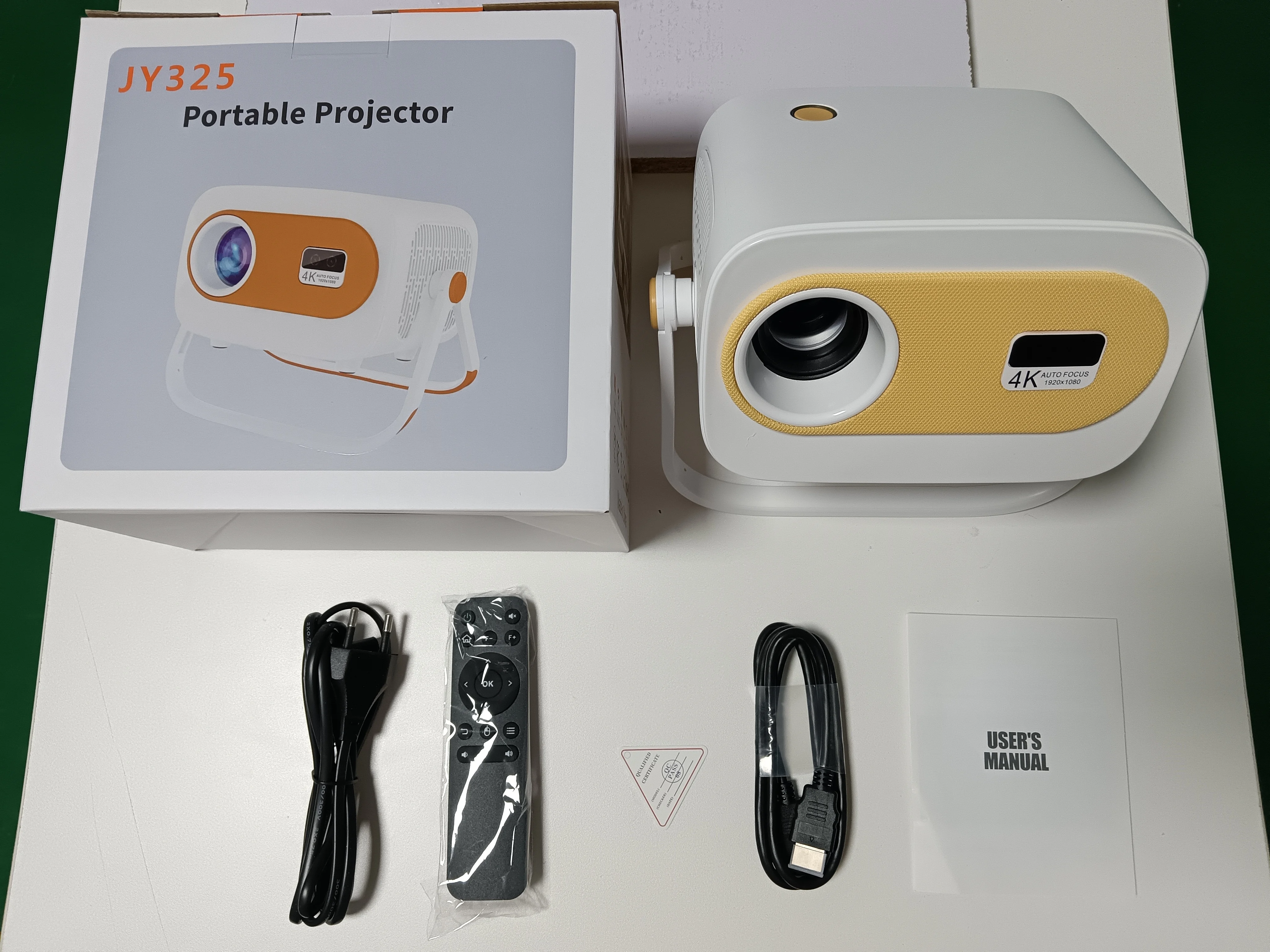 ZCYX JY325 1080p Home Projector - Smart Android 13 Features