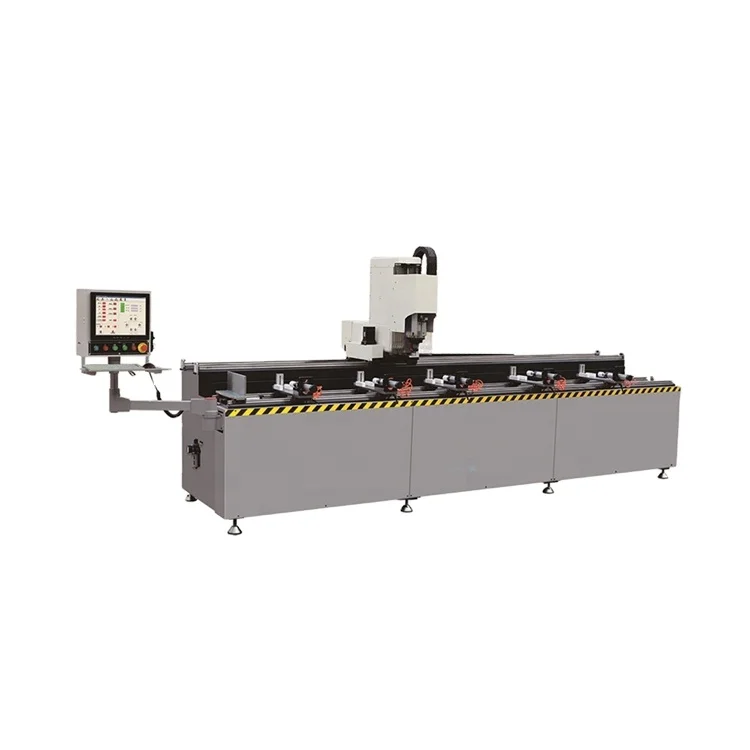 CNC Automatic Tool Change Tapping Servo Drive System Window And Door PVC Aluminum Drilling Milling Machine