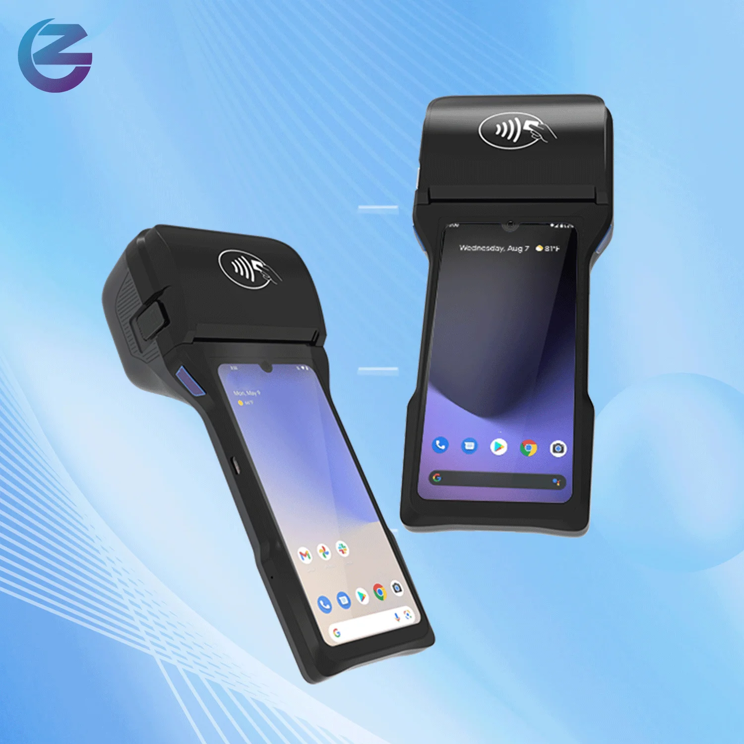 Z93 80mm POS Terminal - Android 12 Handheld Smart POS Printer