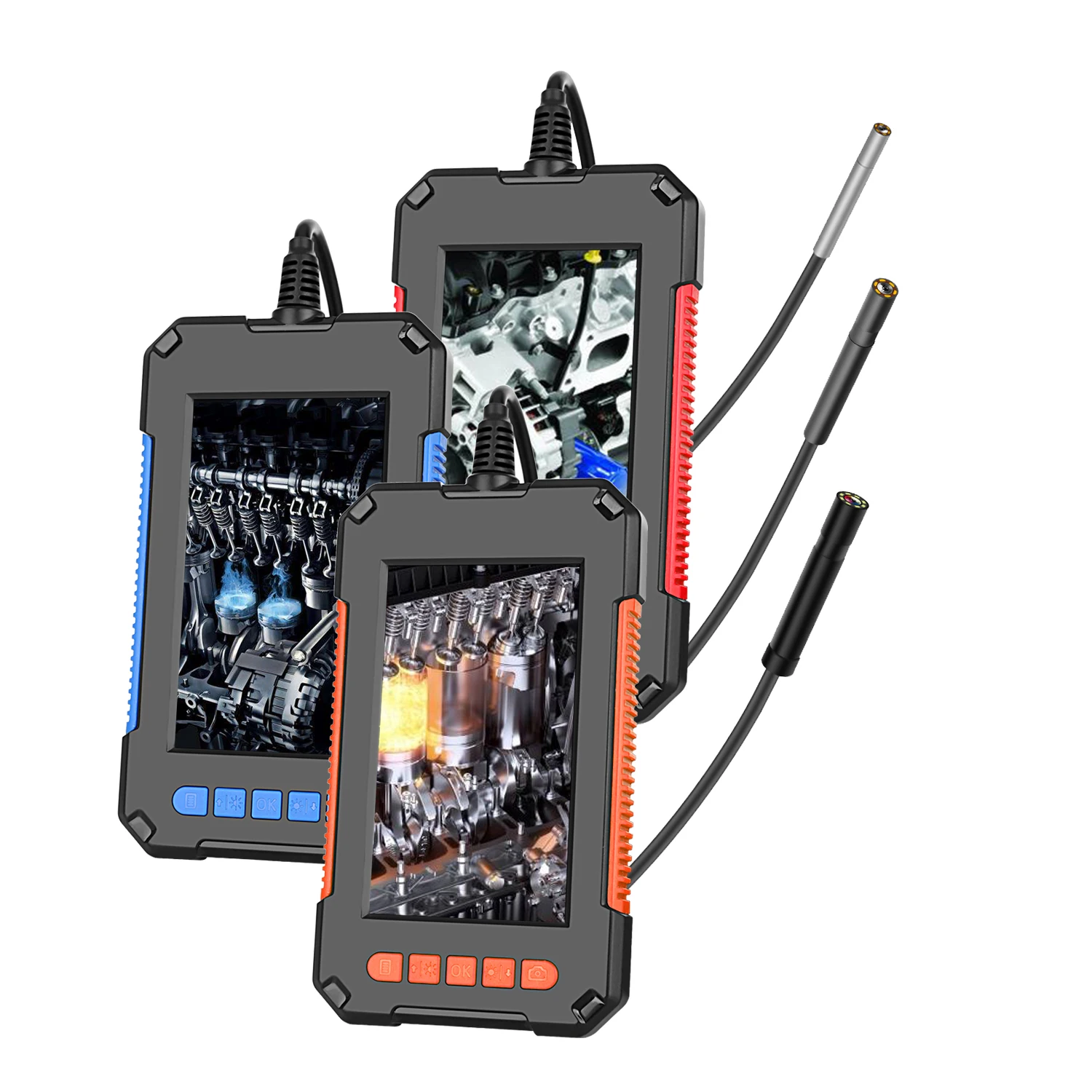 Factory In Stock P40 5m Portable 2.0mp Waterproof Inspection Borescope ...