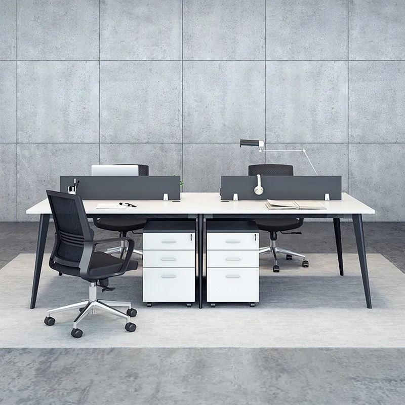 Curved Shape Light Wood Lap Desk Minimalis Office Desk Study Computer Desk