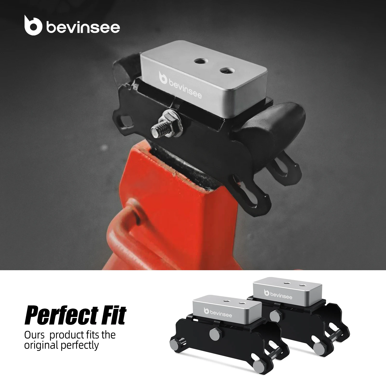 BEVINSEE Jack Stand Adapters For BMW, MINI, Toyota Supra A90 - Fits 3-4 Ton Stands From Major Brands 2 thumbnail image