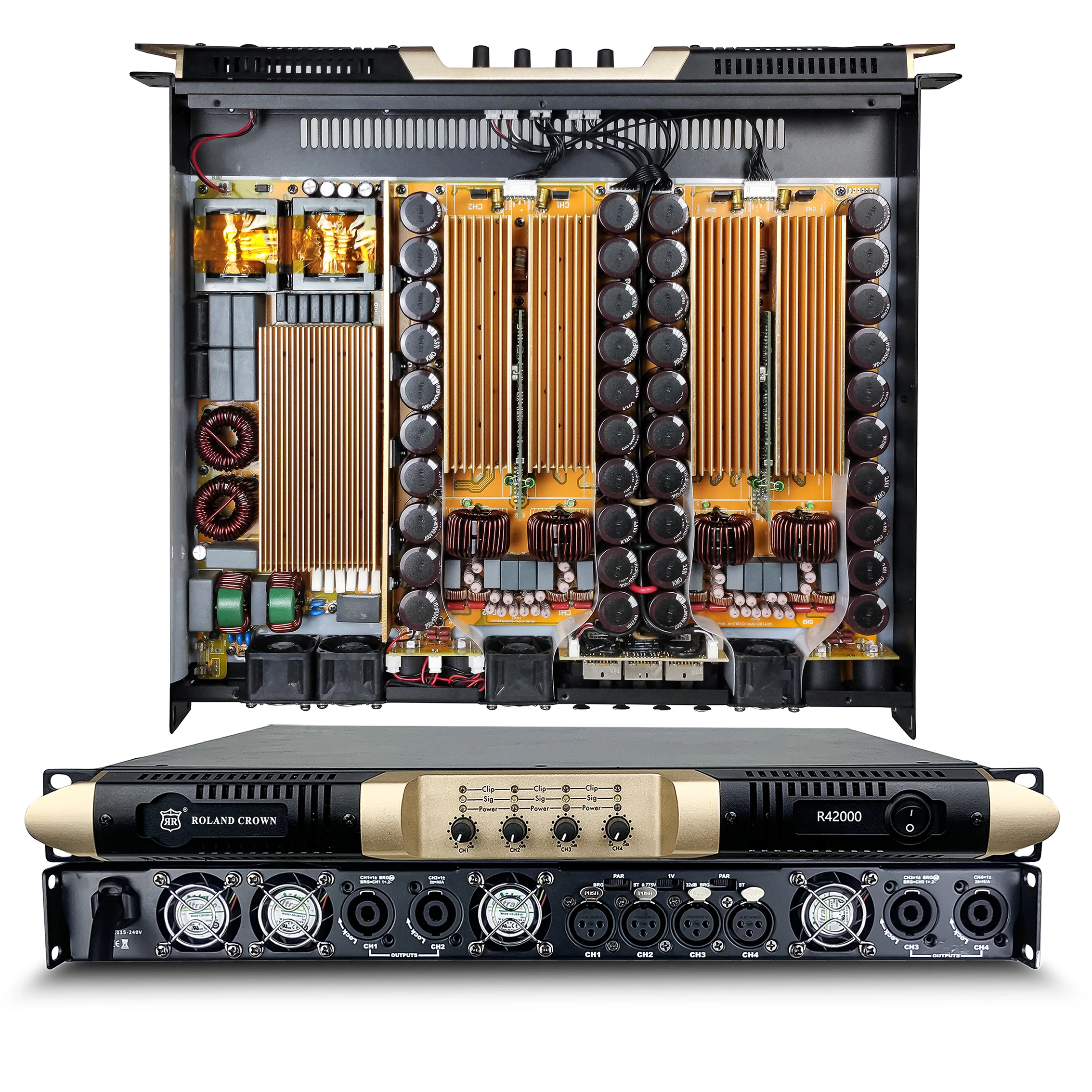 Roland Crown R42000 - High-Power Amplifier for Professional