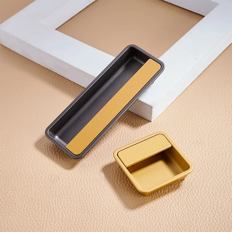Hardware Moderno De Gabinete De Oro Cepillado: Manijas De La Puerta De La Cocina De Aleación De Aluminio Perillas De Cajon Para Un Elegante Acabado Duradero De 4 € | DHgate
