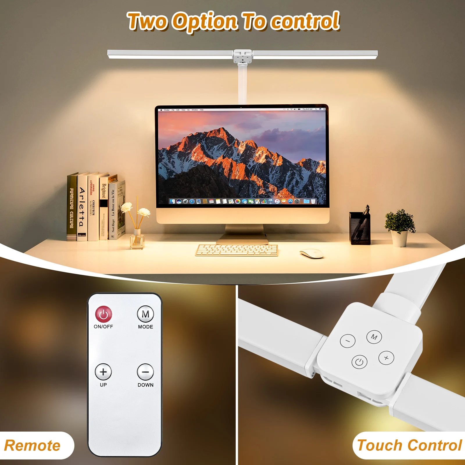 Super Bright Workbench Lamp Desk Flexible Dimmable Desktop Lamp Adjustable Screen Bar LED Desk Lamp for Reading Home Office - Image 4