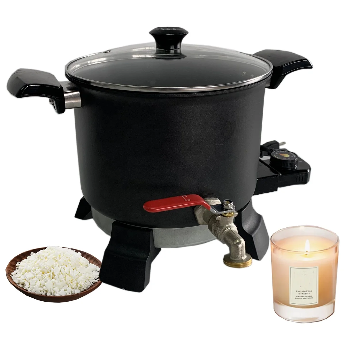 1.6Qt Electric Wax Melter Pot With Digital Touchscreen - Non-Stick, Precise Temp Control 120°F-260°F For Candle Making, Soap, DIY Crafts - View #10