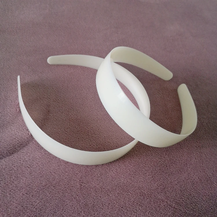 2.9cm White Plastic Headband Blanks Black Headband Buy Hard Plastic