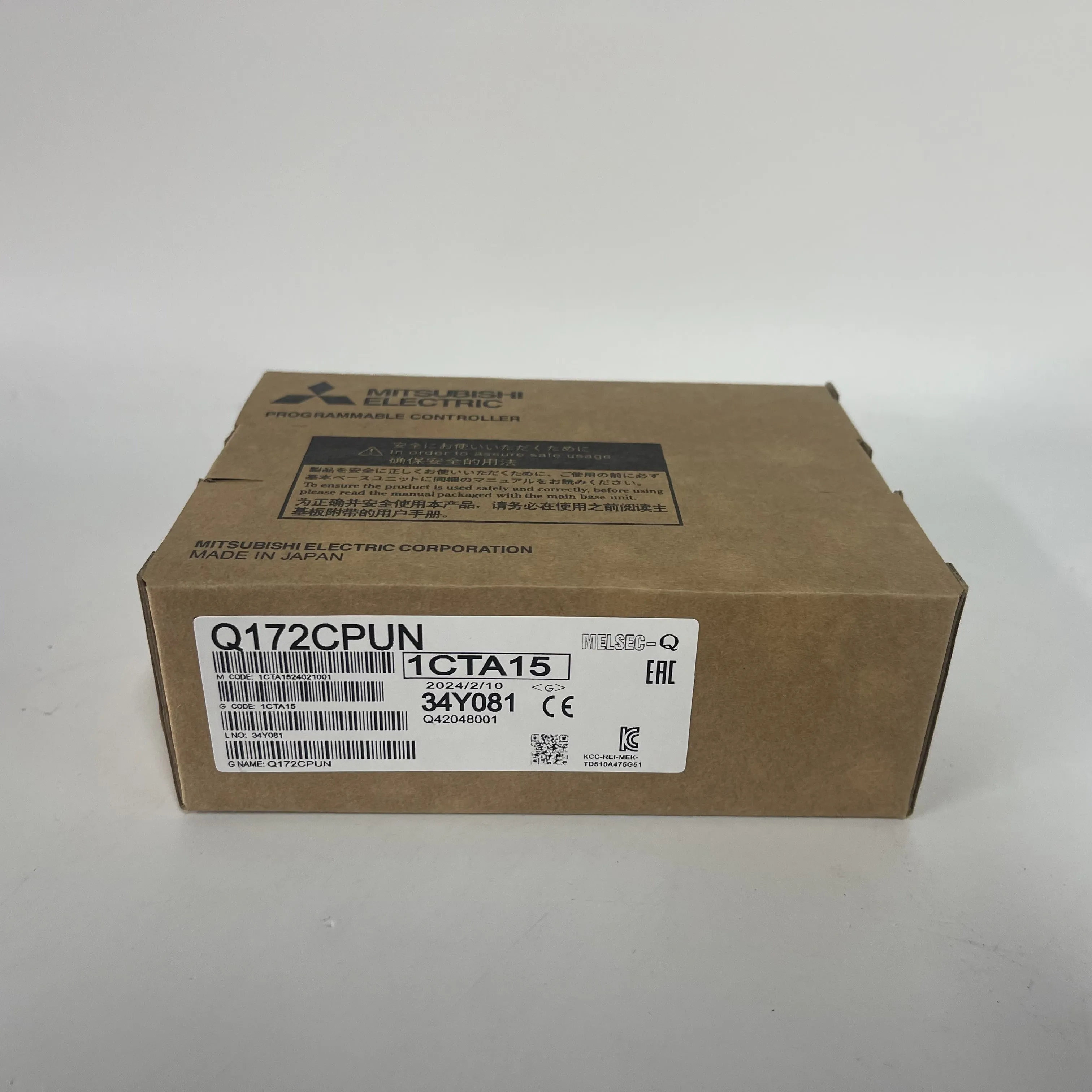 Mitsubishi Motion CPU Module Q172CPUN