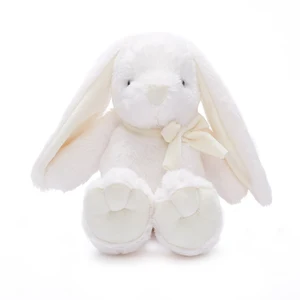 Custom Long Ear Sublimation Bunny Doll Plush Rabbit Stuffed Toy Easter Bunny Plush Heat Transfer Toy Gift