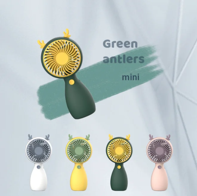 New Handheld Small Fan Portable Mini Desktop Student Usb Charging Fan Outdoor Ventilateur Summer Cooling Fan