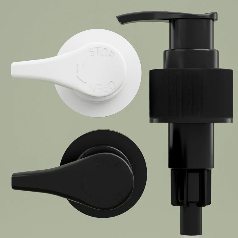 1000ML Luxury Eco-Friendly Plastic Pump Bottle for Shampoo Conditioner with Lotion Pump