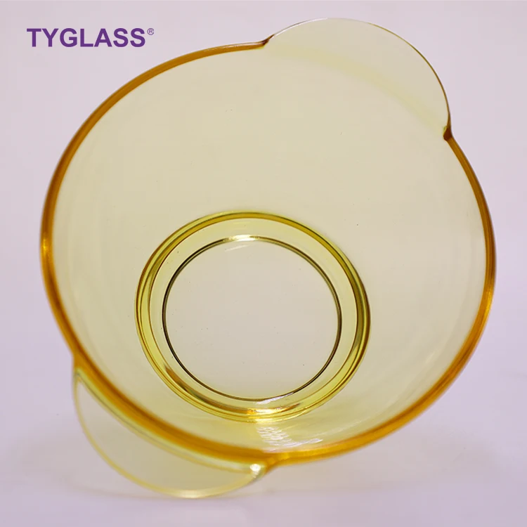 amber glass plate pyrex glass microwave oven plate glassware