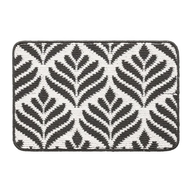 New Design Super Fiber Anti-Slip Floor Mat - Home Front Door Mat with TPR Rubber, Outdoor Coir Doormat, and Multi-Purpose Mats for Bathroom and Kitchen