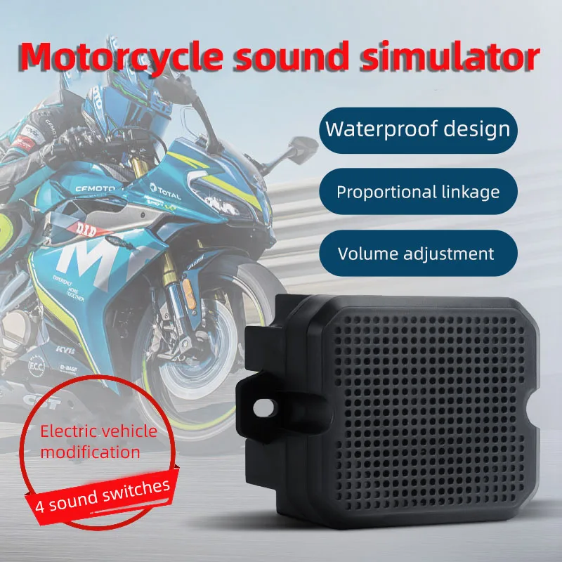 Electric Vehicle EV Simulation Engine Sound Wave Imulator Electric Vehicle Sounding Generator Speakers