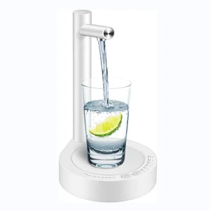 USB Rechargeable Automatic Wireless Water Bottle Dispenser Pump Electric Powered for Home or Hotel Use Cold Type