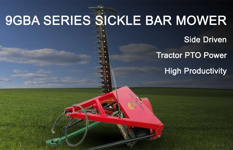 Tractor Mounted 3 Point Hitch Sickle Bar Mower Grass Cutting Machine ...