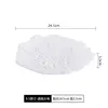 24cm Transparent Ice Dew Plate (Large)