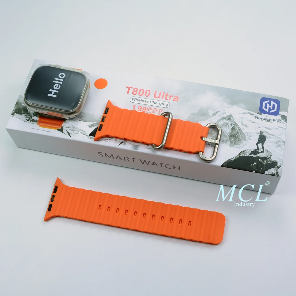 Hot Sale Hiwatch Pro T800 Ultra Smart Watch Reloj Inteligente T800 1.99 ...