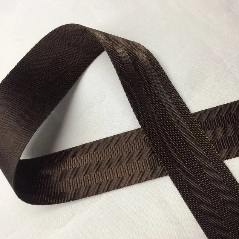 Wholesale Seatbelt Webbing  Polyester Webbing Strap 20mm 25mm 32mm 38mm 50mm Seat Belt for  Car