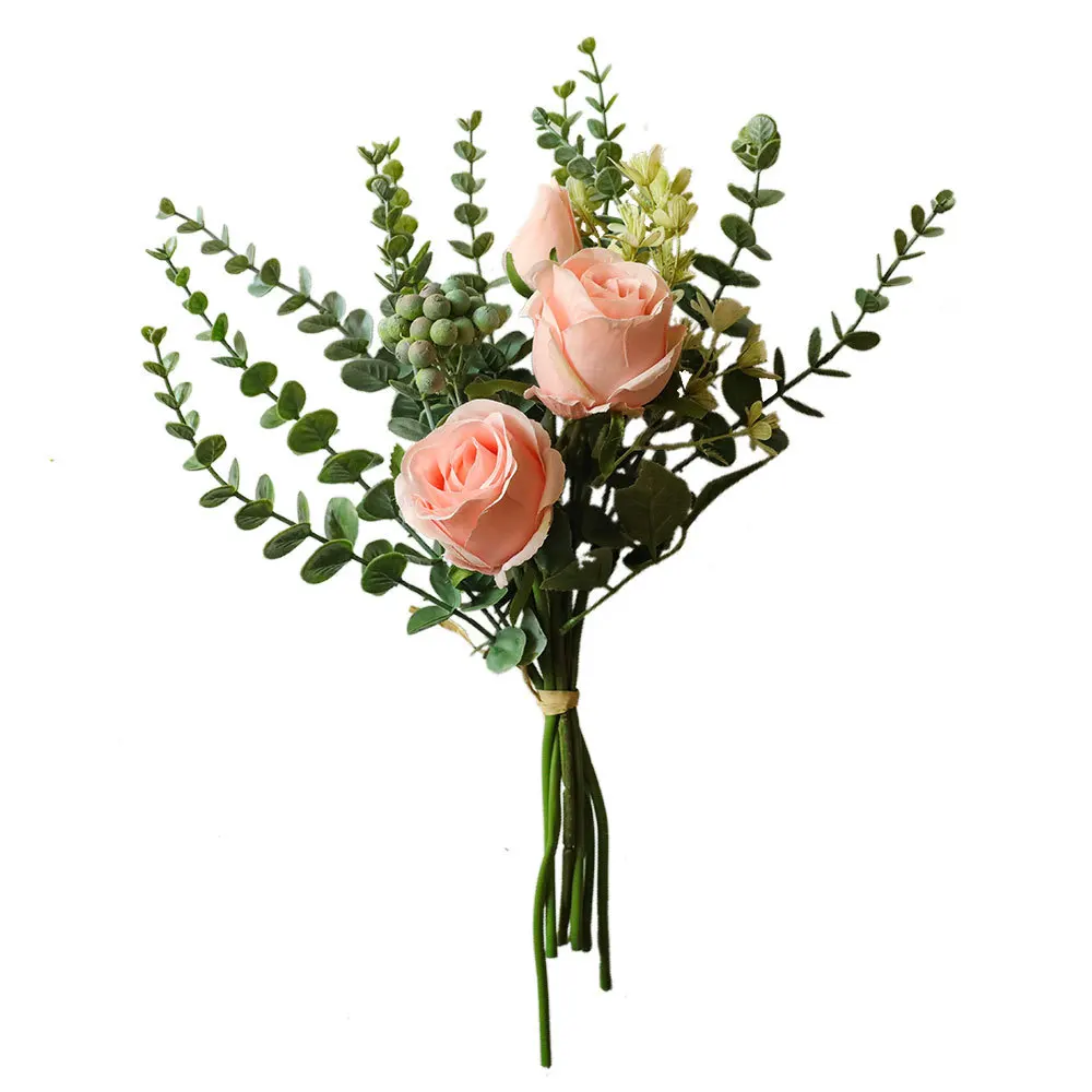Civi Wholesale Roses Flowers Home Decoration Wedding Artificial Flowers