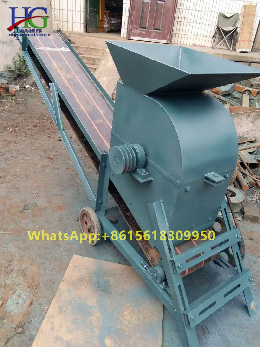 High Efficient Seedling Soil/fertilizer/soil Crushing Equipment Mobile