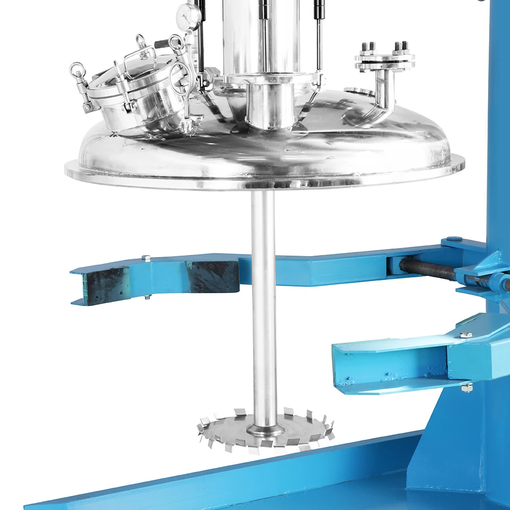 China Polyc Vacuum Mixer Machine High-Speed  Disperser for Paints Coating Ink Color Paste Production Line