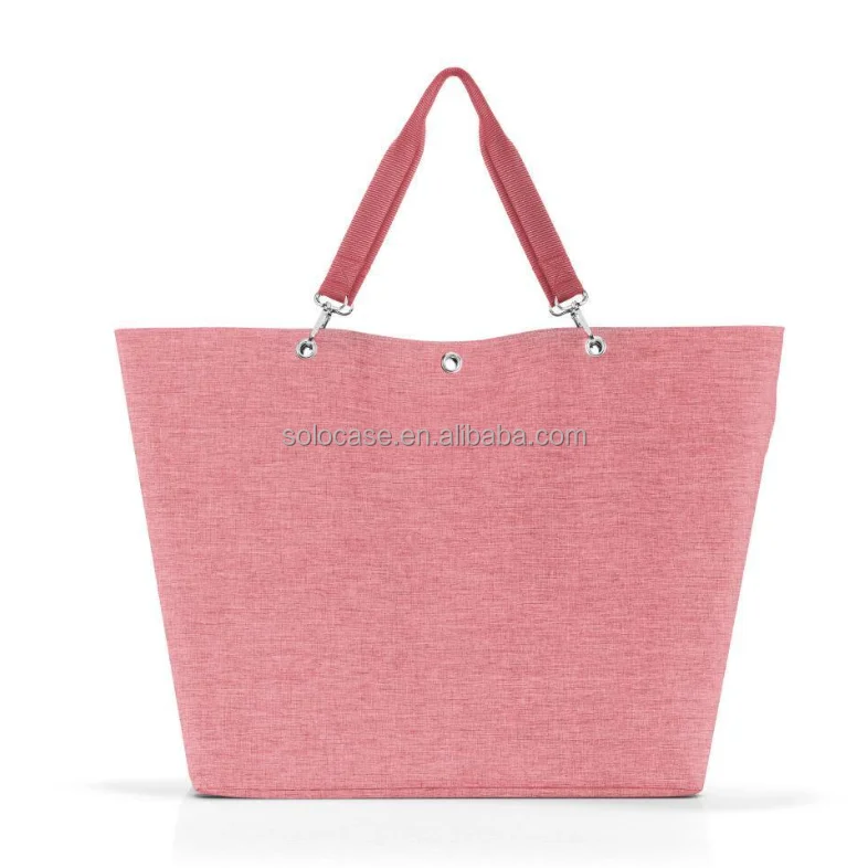 Reusable Jute Burlap Linen Shopping Tote