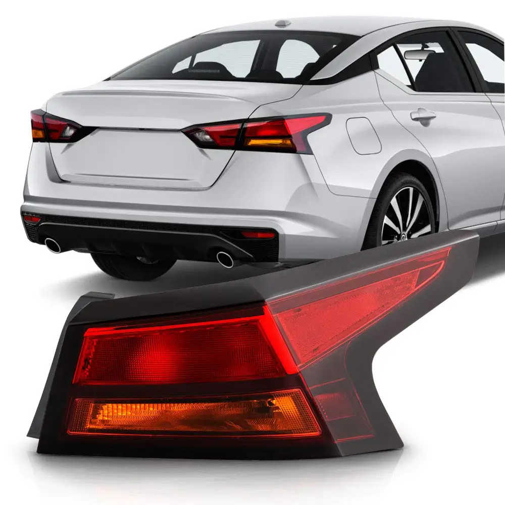 For 2019-2022 Nissan Altima Factory Style Outer Tail Light Brake Lamp Assembly halogen & xenon tail light